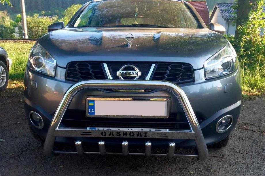 Nissan Qashqai 2007-2010 Frontbügel WT004 Edelstahl Image