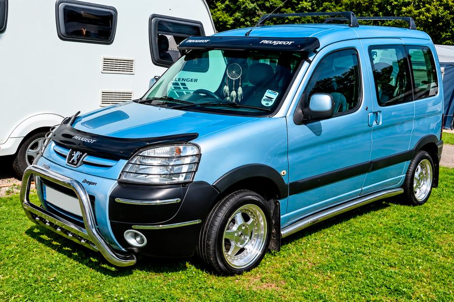Peugeot Partner 1996-2008 Frontbügel WT004 Edelstahl Image