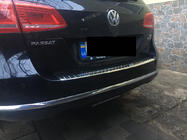 Volkswagen Passat B7 2012-2015 Heckstoßstangenschutz OmsaLine Glanz (SW, Edelstahl) Foto 2