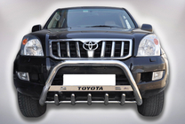 Toyota Land Cruiser Prado 120 2002-2009 Frontbügel WT004 Edelstahl Foto 1