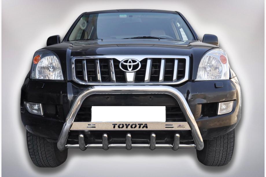 Toyota Land Cruiser Prado 120 2002-2009 Frontbügel WT004 Edelstahl Image