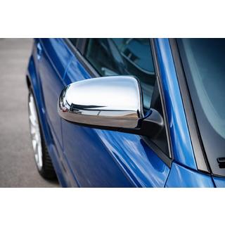 Spiegelabdeckungen 2004-2008 (2 Stk., Edelstahl) Audi A6 C6 2004-2011 Foto 1