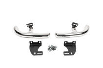 Hyundai Santa Fe 2 2006-2012 Hintere Eckschutzrohre AK003 (2 Stk., Edelstahl) Foto 1