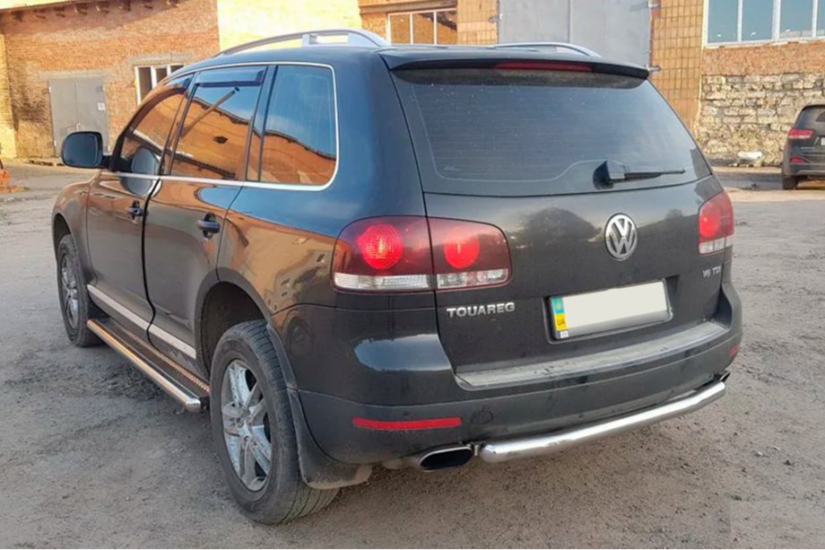Volkswagen Touareg 2002–2010 Heckschutz AK002 (2 Stk., Edelstahl) Foto 4
