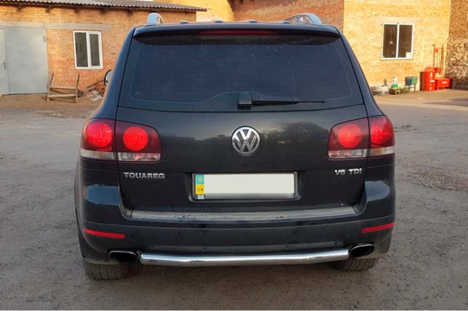 Volkswagen Touareg 2002–2010 Heckschutz AK002 (2 Stk., Edelstahl) Foto 5