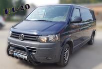Volkswagen T5 2010-2015 Frontbügel WT003 Schwarz Edelstahl Foto 2