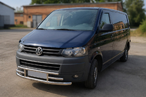 Volkswagen T5 2010-2015 Frontschutzbügel F3-42 (Edelstahl) Foto 2