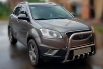 SsangYong Korando 2010-2019 Frontbügel F1-40 (Edelstahl) Foto 3