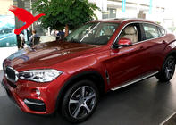 BMW X6 F16 2014-2019 Integrierte Dachreling Chrom OEM (Aluminium, Montage mit Kleber) Foto 2