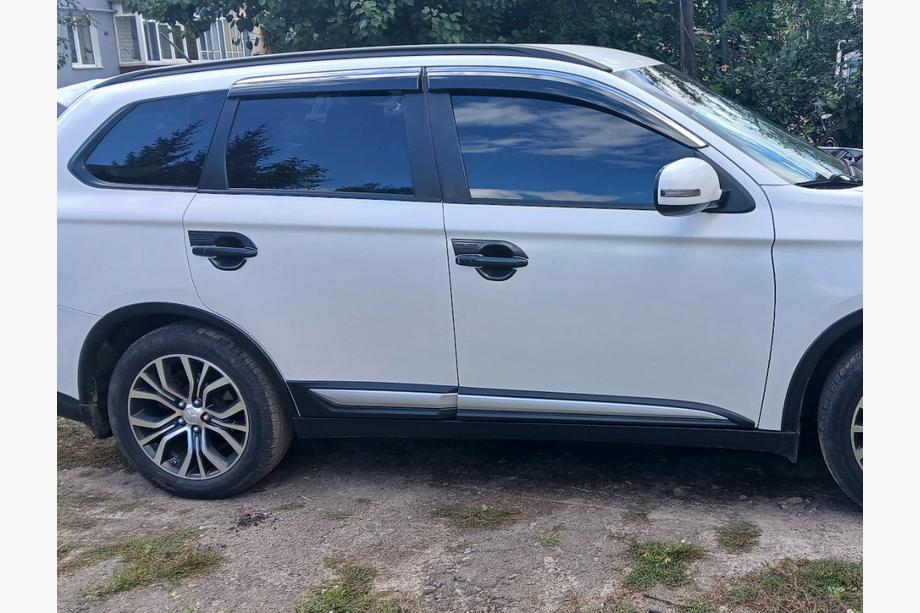 Mitsubishi Outlander 2012-2021 Dachreling (2 Stk) Grau Image