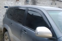 Toyota Land Cruiser Prado 120 2002-2009 Windabweiser (4 Stk, HIC) Foto 11