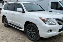 Lexus LX570/450d 2008-2022 Windabweiser 8 cm (4 Stk, HIC) Foto 3