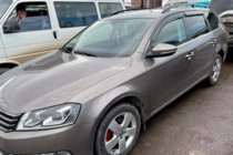 Volkswagen Passat B7 2012-2015 Windabweiser SW (4 Stk, EU, HIC) Foto 16