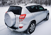 Toyota Rav 4 2006-2013 Dachreling Skyport (silber) Kurzer Radstand Foto 2