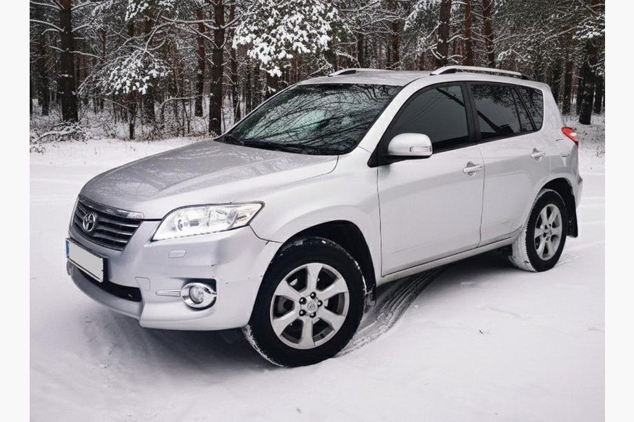Toyota Rav 4 2006-2013 Dachreling Skyport (silber) Kurzer Radstand Image