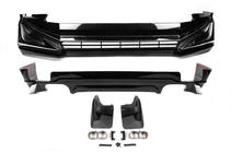 Toyota Land Cruiser Prado 150 2009-2023 Stoßstangenaufsätze vorne und hinten Modelista V1 (2017-) Foto 3