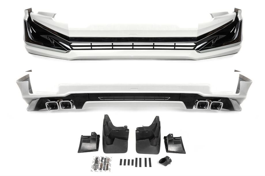 Toyota Land Cruiser Prado 150 2009-2023 Stoßstangenaufsätze vorne und hinten Modelista V1 (2017-) Image