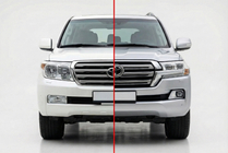 Toyota Land Cruiser 200 2007-2021 Facelift-Umrüstkit von LC200 2008-2015 auf LC 2016 - Comfort Foto 1