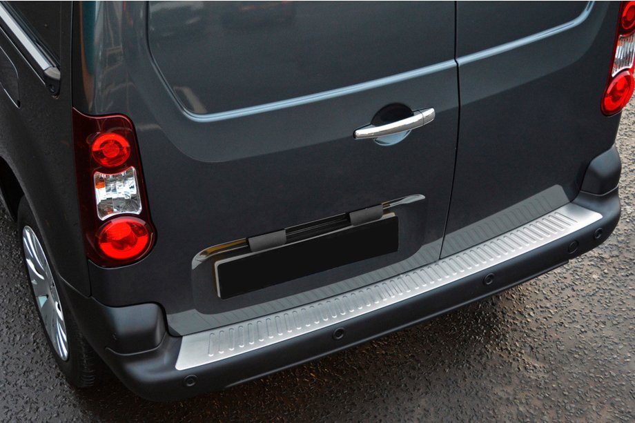 Citroen Berlingo 2008-2018 Heckstoßstangenabdeckung Omsa Line (Edelstahl) Image