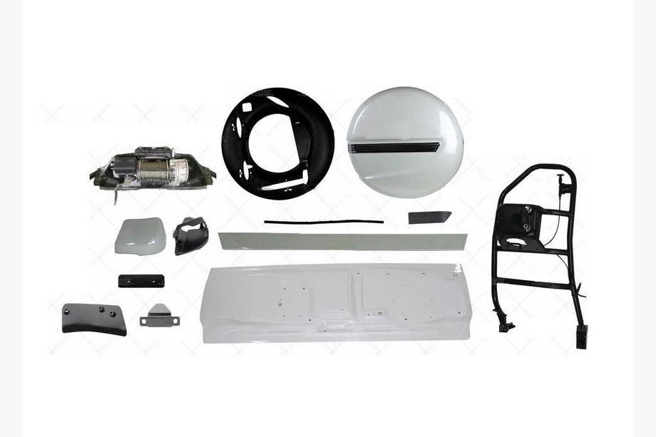 Toyota Land Cruiser 200 2007-2021 Reserverad Halterungssatz Foto 2
