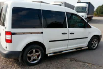 Volkswagen Caddy 2015-2020 Seitliche Rohre BB002 (2 Stk., Edelstahl) Foto 1