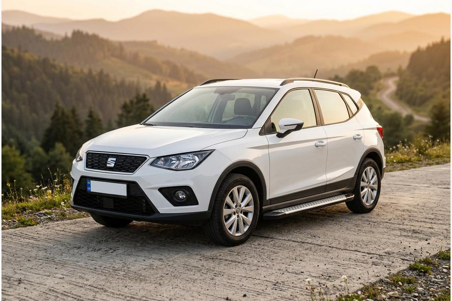 Seat Arona 2017- Trittbretter Allmond Grey (2 Stk., Aluminium) Image