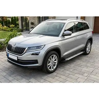 Trittbretter Allmond Grey (2 Stk., Aluminium)