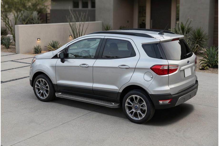 Ford Ecosport 2013-2022 Trittbretter Allmond Black (2 Stk., Aluminium) Image