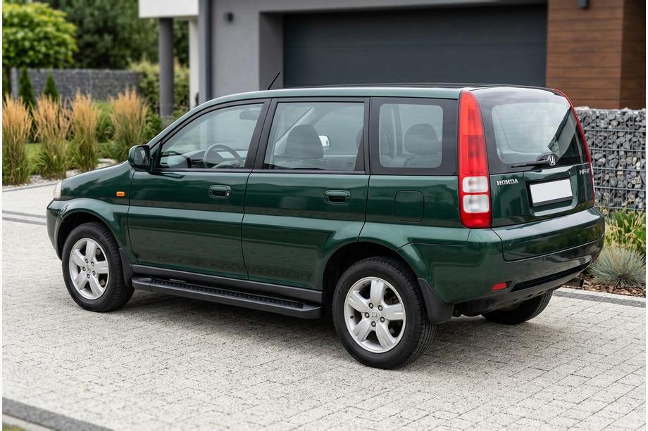 Honda HR-V 1998-2006 Trittbretter Allmond Black (2 Stk., Aluminium) Image