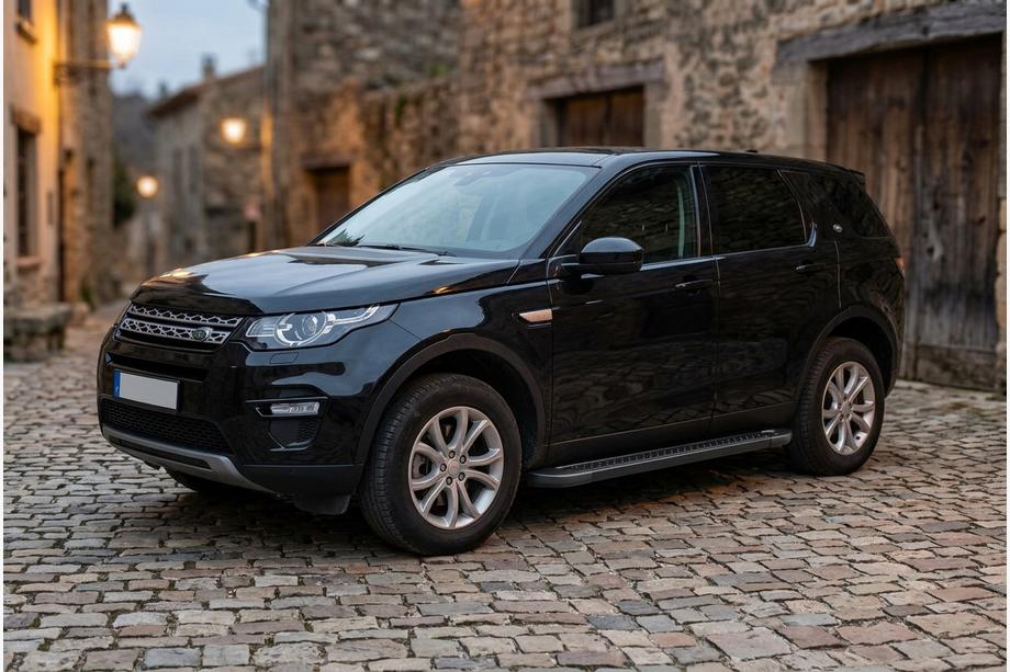 Land Rover Discovery Sport 2014- Trittbretter Allmond Black (2 Stk., Aluminium) Image