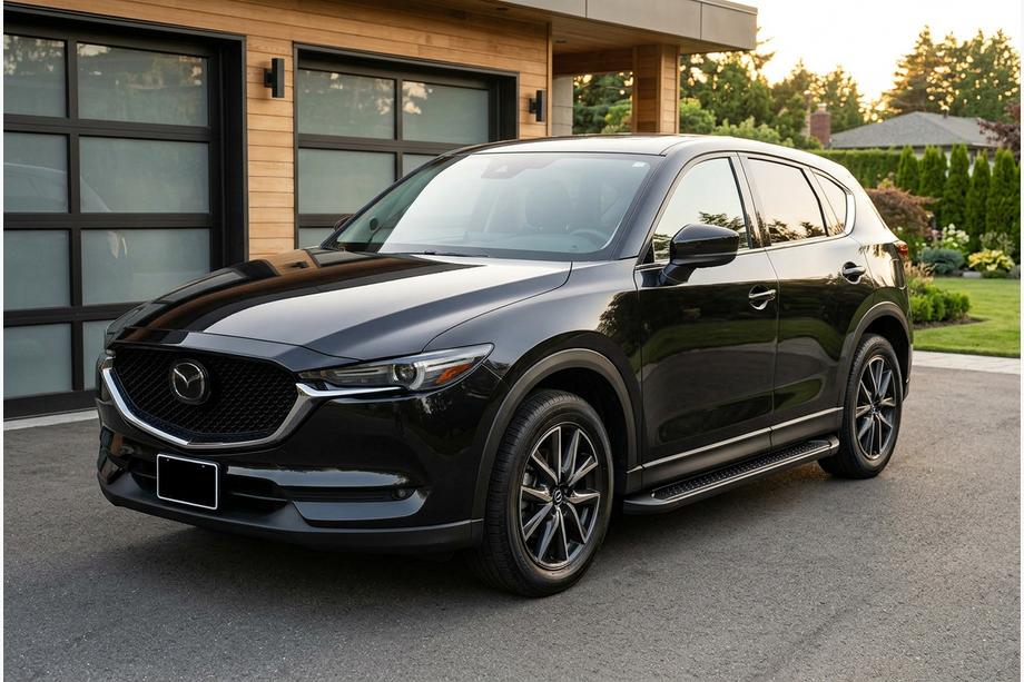 Mazda CX-5 2017–2025 Trittbretter Allmond Black (2 Stk., Aluminium) Image
