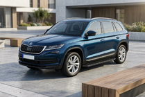 Skoda Kodiaq 2016-2023 Trittbretter Allmond Black (2 Stk., Aluminium) Foto 1