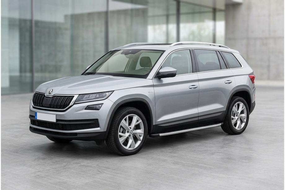 Skoda Kodiaq 2016-2023 Seitenschweller Fullmond (2 Stk., Aluminium) Image
