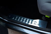 Citroen Berlingo 2008-2018 Einstiegsleisten innen OmsaLine Edelstahl 4 Stk, OmsaLine - Italienischer Edelstahl Foto 4