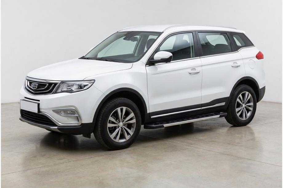 Geely Emgrand X7 2011- Seitenschweller RedLine V1 (2 Stk., Aluminium) Image
