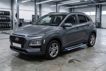 Hyundai Kona 2017-2023 Seitenschweller RedLine V1 (2 Stk., Aluminium) Foto 1