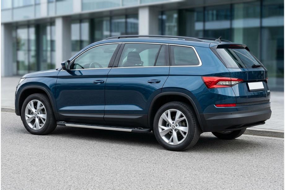 Skoda Kodiaq 2016-2023 Seitenschweller RedLine V1 (2 Stk., Aluminium) Image