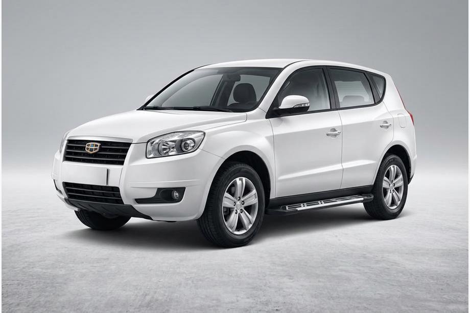 Geely Emgrand X7 2011- Seitenschweller Sunrise (2 Stk., Aluminium) Image
