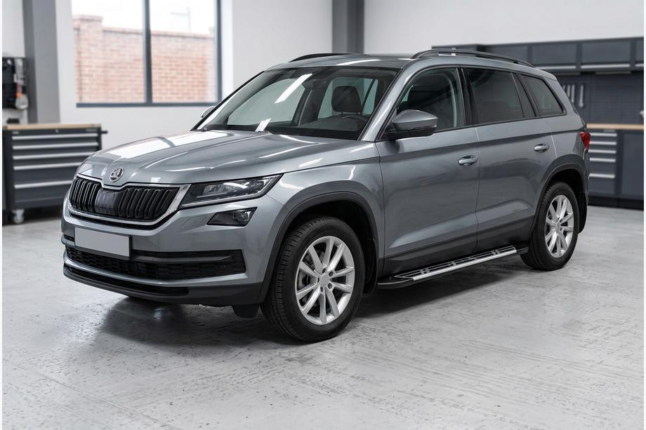 Skoda Kodiaq 2016-2023 Seitenschweller Sunrise (2 Stk., Aluminium) Image