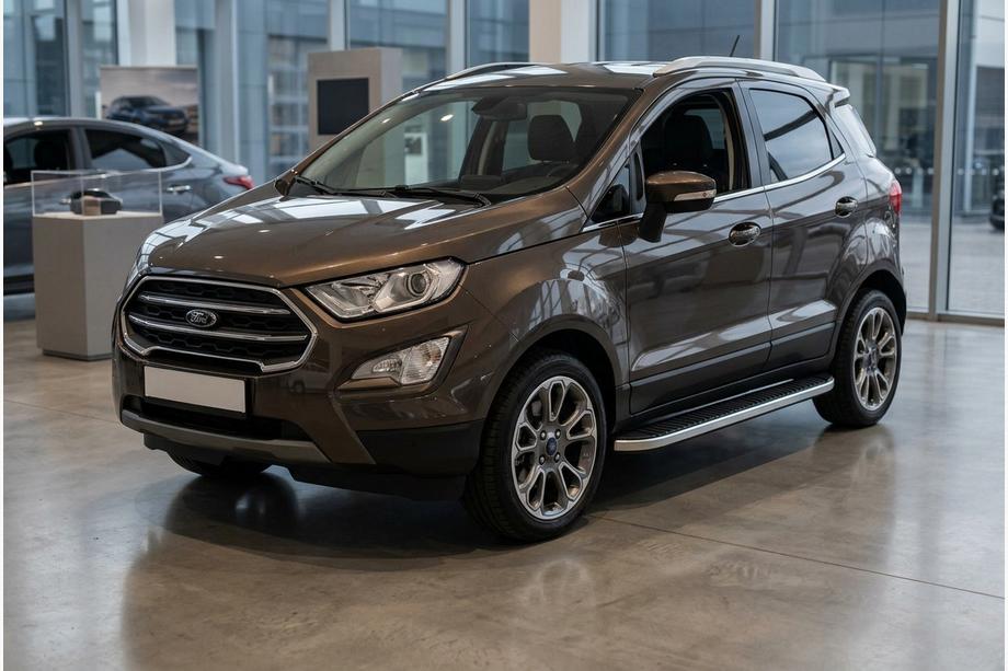Ford Ecosport 2013-2022 Seitenschweller Tayga Grey (2 Stk., Aluminium) Image