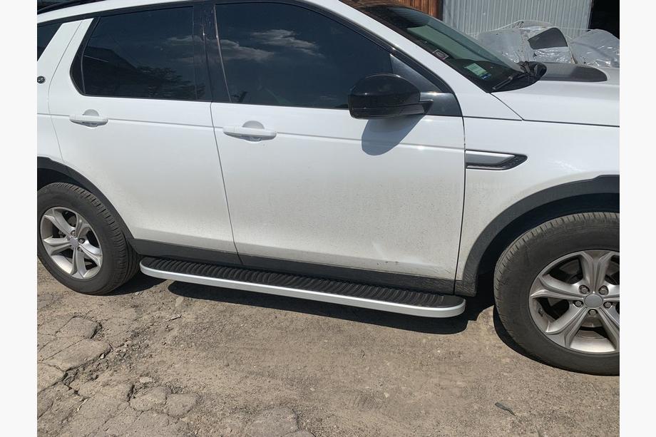 Land Rover Discovery Sport 2014- Seitenschweller Tayga Grey (2 Stk., Aluminium) 2019+ Foto 3