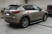 Mazda CX-5 2017–2025 Seitenschweller Tayga Grey (2 Stk., Aluminium) Foto 1