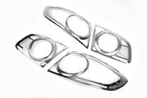 Hyundai Santa Fe 2 2006-2012 Chrom Blenden für Rückleuchten (2 Stk., Kunststoff) Foto 3