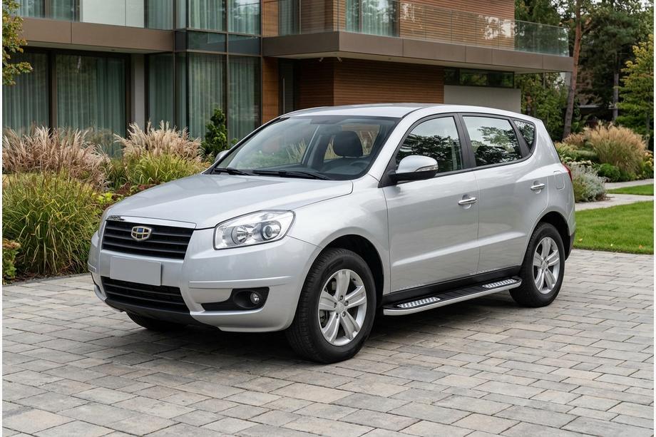 Geely Emgrand X7 2011- Seitenschweller Tayga V2 (2 Stk., Aluminium) Image