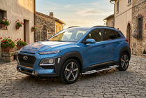 Hyundai Kona 2017-2023 Seitenschweller Tayga V2 (2 Stk., Aluminium) Foto 1
