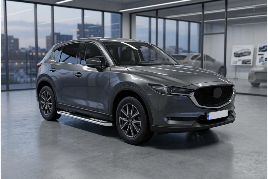 Mazda CX-5 2017–2025 Seitenschweller Tayga V2 (2 Stk., Aluminium) Image