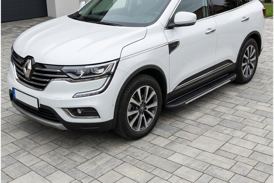 Renault Koleos 2016-2024 Seitenschweller Bosphore Grey (2 Stk., Aluminium) Image