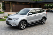 Geely Emgrand X7 2011- Seitenschweller Bosphore Black (2 Stk., Aluminium) Foto 1
