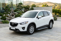 Mazda CX-5 2017–2025 Trittbretter Rainbow (2 Stk., Aluminium) Foto 1