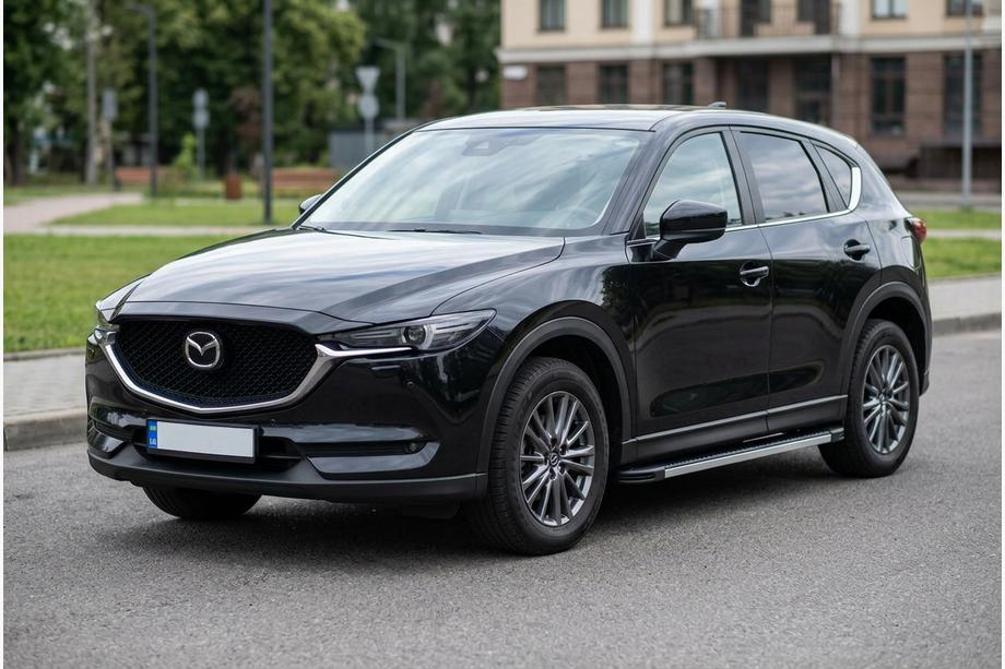 Mazda CX-5 2017–2025 Seitenschweller Maya V1 (2 Stk., Aluminium) Image